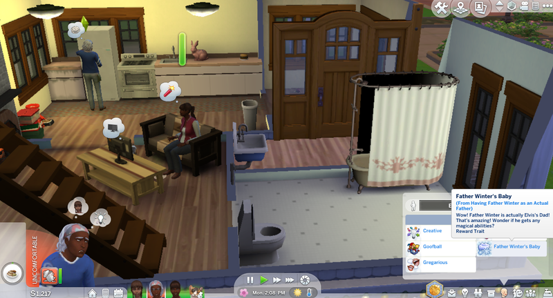 Illustration for article titled Sims 4 Expansion Lets You Bang Santa